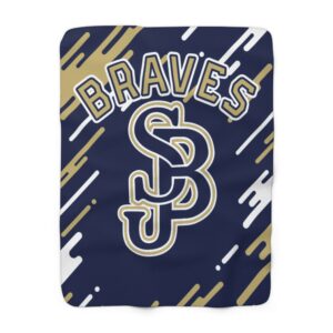 SJB Camo 3 Cozy Sherpa Fleece Blanket