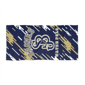 Bosco Water Polo Camo - Beach Towel | Large Cotton Towel