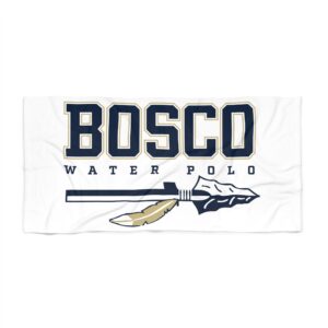 Bosco Water Polo - Big Logo - Beach Towel | Large Cotton Towel