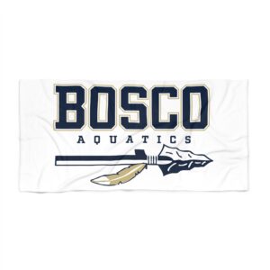 Bosco Aquatics - Big Logo - Beach Towel | Large Cotton Towel